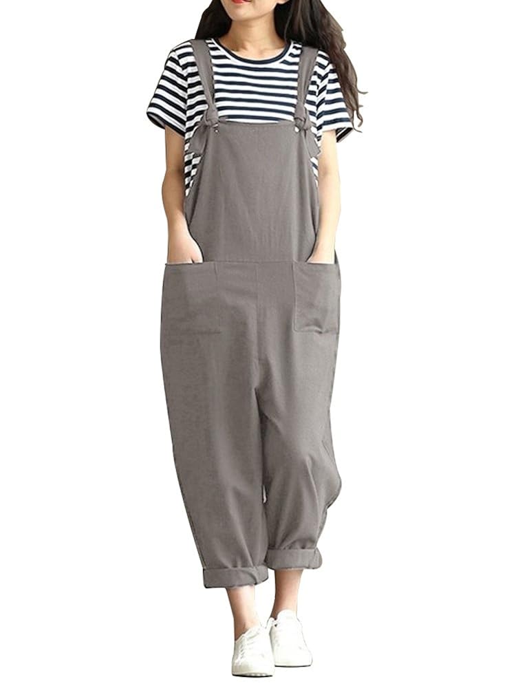 grey dressy jumpsuit