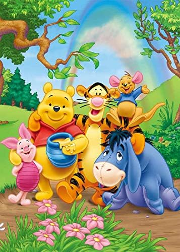 ベビーシャワー背景 5x7フィート アニメ 子供 誕生日 写真撮影 背景 テーマ パーティー Youtube背景 写真ブース小道具