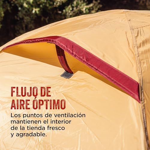 Tienda de campaña Darwin 3 Plus de Verano | Tienda Domo compacta para 3 Personas | Tienda de Camping Ligera | Tienda para Festivales y Senderismo | Impermeable 2000 mm | Transpirable
