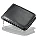 Fountain Roller Pen Case Holder Black PU Leather Case for 12 Pens