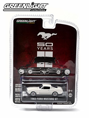 1965-Ford-Mustang-GT-White-Ford-50th-Anniversary-Special-Edition-164-by-Greenlight-27740A