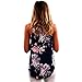 TOPUNDER 2018 Women Sleeveless T Shirt Flower Blouse Printed Tank Top Casual Vest