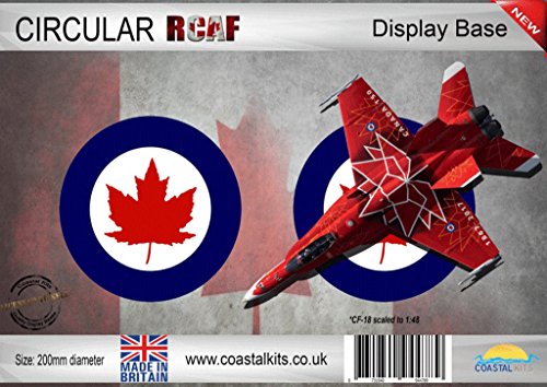 Coastal Kits 1:32 1:48 1:72 RCAF Circular Display Base 200mm Diameter #CKSC20007