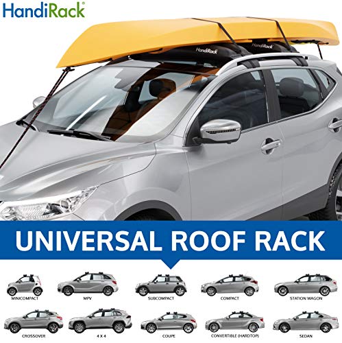 HandiRack Universal Inflatable Roof Rack Bars (Black); Tie-downs Included; Fits Most Cars and SUVs