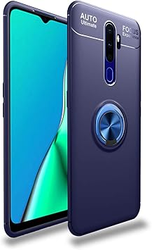 Mifanx Funda Oppo A9 2020 A5 2020 A11x A11 Suave Tpu Cover Con 360 Anillo Giratorio Soporte Para Automovil Magnetico Soporte Para Oppo A9 2020 A5 2020 A11x A11 Azul Amazon Es Electronica