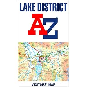 Lake District A-Z Visitors’ Map Landkaart – Gevouwen Kaart, 15 juni 2020