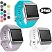 Wepro Fitbit Ionic Watch Band, Bands Replacement Sport Strap Accessory for Fitbit Ionic Smartwatch, Small, Teal, Lavender, White