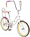 Schwinn Girl's 20-Inch Spirit Banana Seat Polo Bike, White