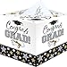 Amscan Black and White Grad Greeting Card Holder Box | Party Favor