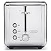 BELLA (14387) Linea Collection 2-Slice Toaster with Extra Wide Slot & Custom Settings, Polished Stainless Steel