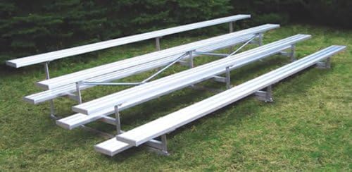 Jaypro Sports BLCH-4AL 4 Row 15 ft. Aluminum Bleacher