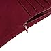 HOMEYEE Women's Chic V-Neck Lace Patchwork Flare Party Dress A062 (12, Wine)