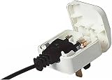 Mr.Gadget's Solutions 5A EU to UK Plug Converter 2 to 3 Pin White view 3