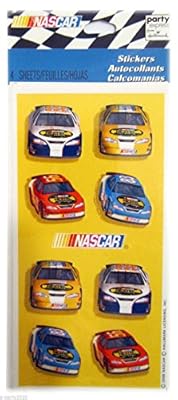 NASCAR 'On Track' Stickers (4 sheets)
