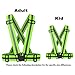 NKTM Reflective Vest Safety Gear HIGH VISIBILITY GREAT FIT For Running Jogging Cycling Walking In Early Morning and Night (Unisex)