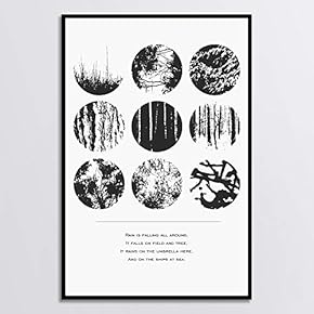 signwin Framed Canvas Wall Art Black and White...