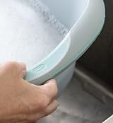 Addis Premium Soft Grip Large Rectangular Washing Up Bowl 9.5 L Tranquil Haze view 4