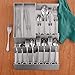 Knork Flatware Storage Tray, Silver