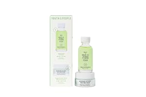 Youth To The People Daily Skin Health Youth Stack, 2-Piece Skincare Giftset - For Pores + Oily Skin, Mini Travel Essentials Set, Superfood Cleanser & Air Whip Face Moisturizer, Hydrating, Plant-Based