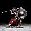 PRDECE Standbeeld Hars Figuur Beeldhouwkunst Europese Retro Ornamenten Gladiator Model Home Wijnkast Woonkamer Decoratie