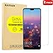 KATIAN Huawei P20 Pro Screen Protector, HD Clear Protector [Anti-Scratch] [Anti-Fingerprint] [No-Bubble] [Case-Friendly], 9H Hardness Tempered Glass Screen Film for Huawei P20 Pro [2 Pack]