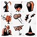 Lulu & You Halloween Party Wine Glass Markers - Fun Decoration Props - Wine Charms Alternative