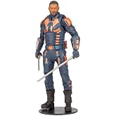 McFarlane 15447-4 Toys DC Build-A 7in Figure3s WV5-Suicide Squad Movie-Bloodsport (Unmasked), Multicolour