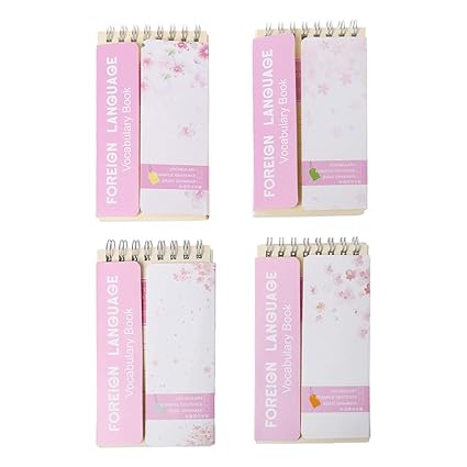 Oukery Carnet De Notes En Anglais Motif Fleurs De Cerisier