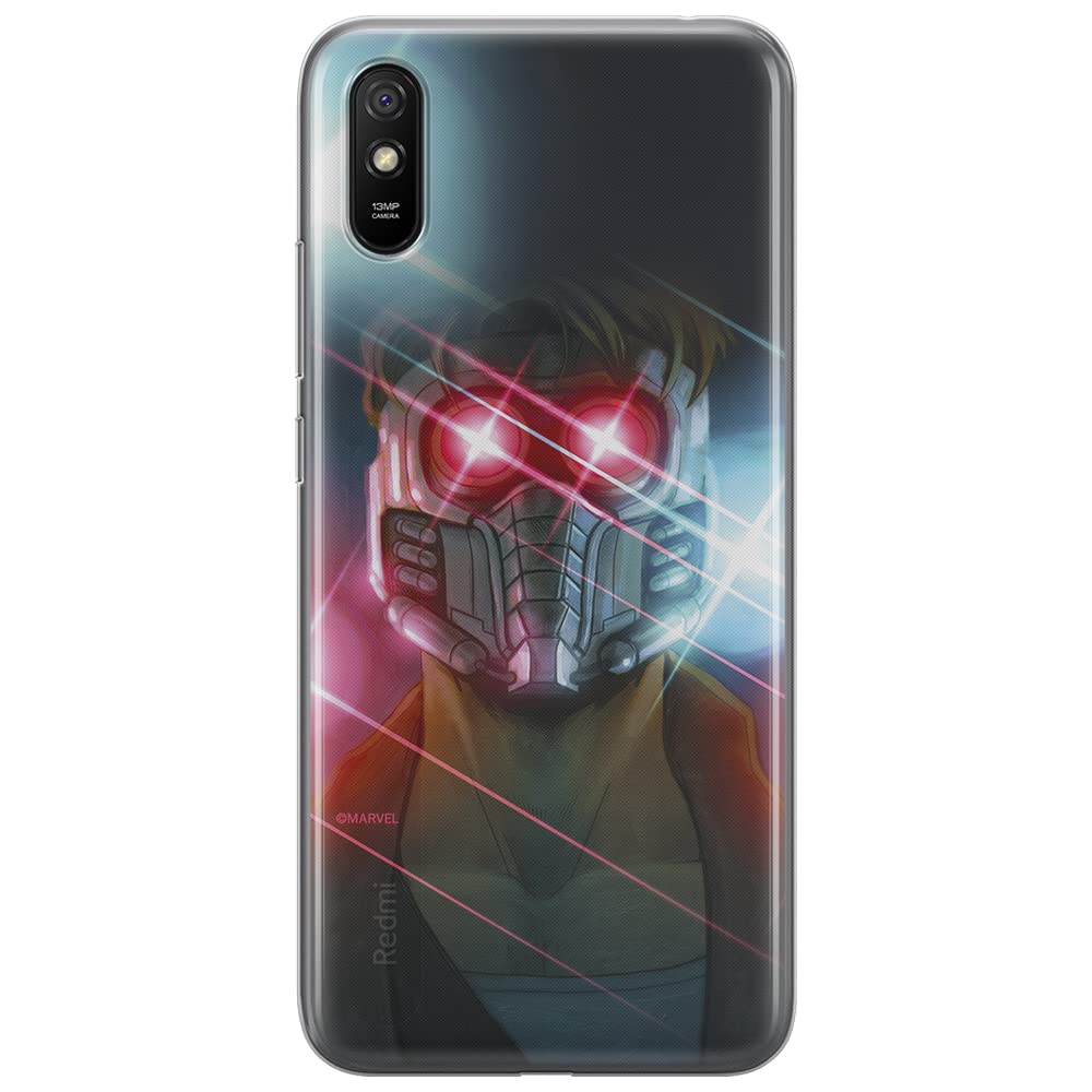 ERT GROUP mobile phone case for Xiaomi REDMI 9A original and officially Licensed Marvel pattern Star Lord 003 optimally adapted to the shape of the mobile phone, case made of TPU
