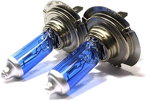 H7 Halogen Headlight 6000K Super White 100W DC 12V Light Bulb ( 2 pcs )