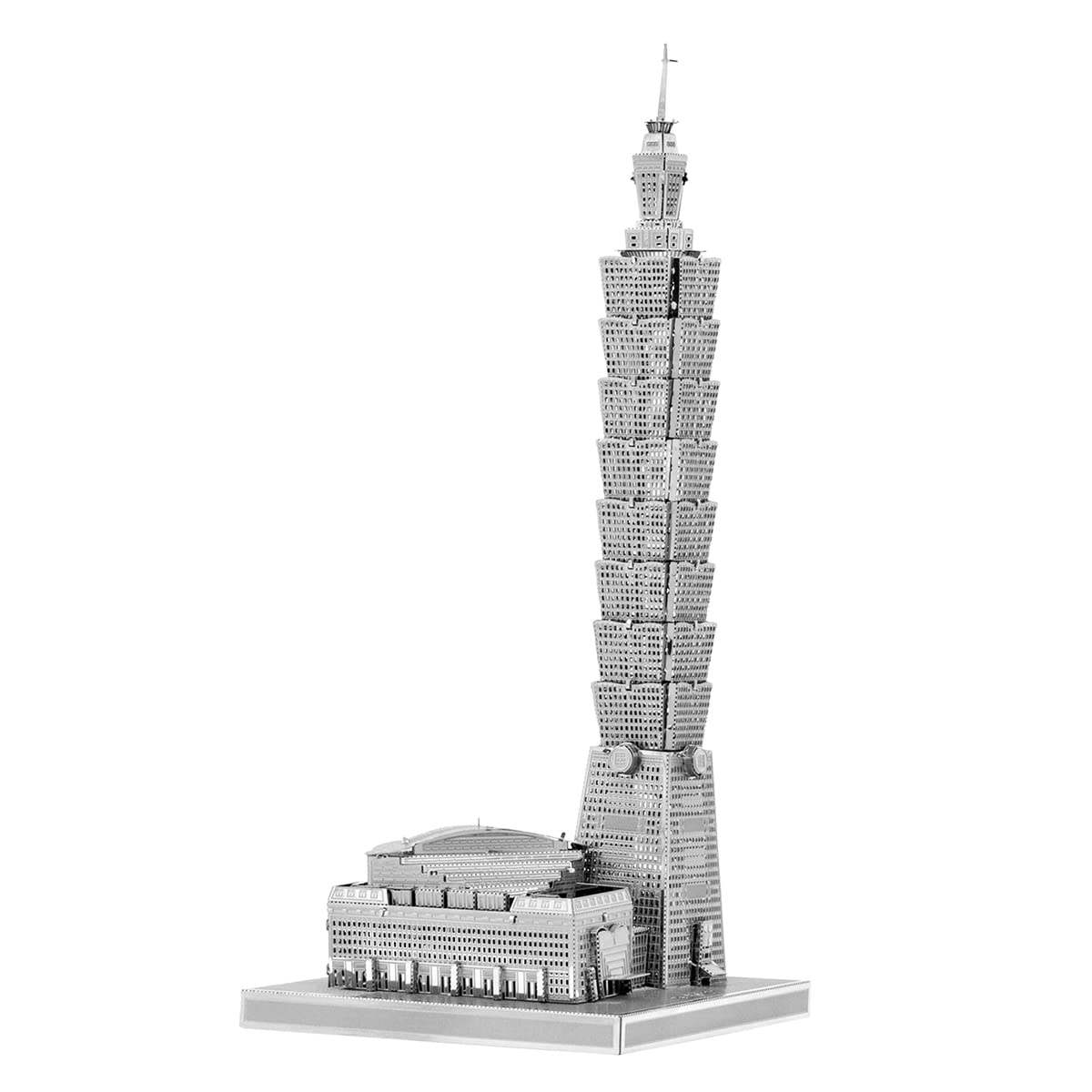 Fascinations Metal Earth Premium Series Taipei 101 3D Metal Model Kit ...