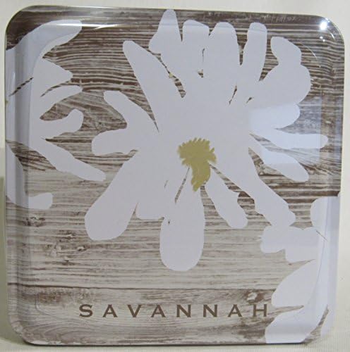 Modern Floral Tin from Byrd Cookie Company (Flower Benne Wafers)