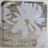 Modern Floral Tin from Byrd Cookie Company (Flower Benne Wafers)