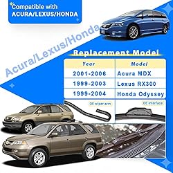 RAINTOK Windshield Wiper Blades Replacement for