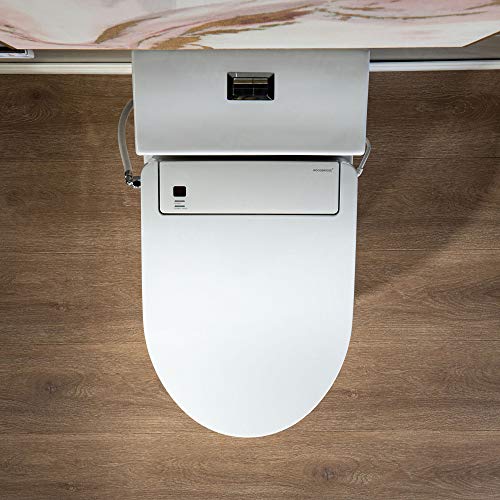 WOODBRIDGE White Luxury, Elongated One Piece Advanced Bidet, Smart