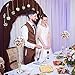 Silver Wedding Centerpieces & Wedding Decorations for Reception | Centerpieces for Dining Room Table, Living Room Decor & Kitchen Decor | Silver Vase for Wedding Decor & Centerpieces for Wedding Table
