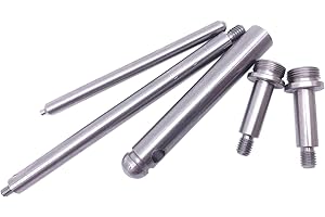 Jiayouy Trumpet Repair Kit Steel Connecting Piston Rod Grinding Tools for Brass Wind Instruments Trumpet Trombone Euphonium H