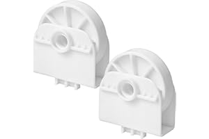 SUPERBOBI 2 pcs AHJ72909001 Refrigerator Freezer Drawer Roller Replacement for LG Kenmore, Replaces Part AHJ73329901, AP4671331, Freezer Tray Roller, Freezer Drawer Wheel Refrigerator Parts