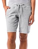 Danskin Soft knit Womens Bermuda Shorts with elastic waist and drawstring