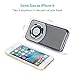 Archeer Bluetooth Speakers with Pocket Radio, Ultra Slim Portable Mini Speakers with LED Light, Aux-in, Build-in Microphone for iPhone Samsung iPad Tablet Computer - Grey