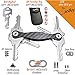 JustKey - Smart Key Holder Carbon Fiber - Best Key Organizer Keychain Set - Slim and Lightweight Compact Key Holder - with Faraday Bag - Stainless Steel Accessories & ONE KeyTool