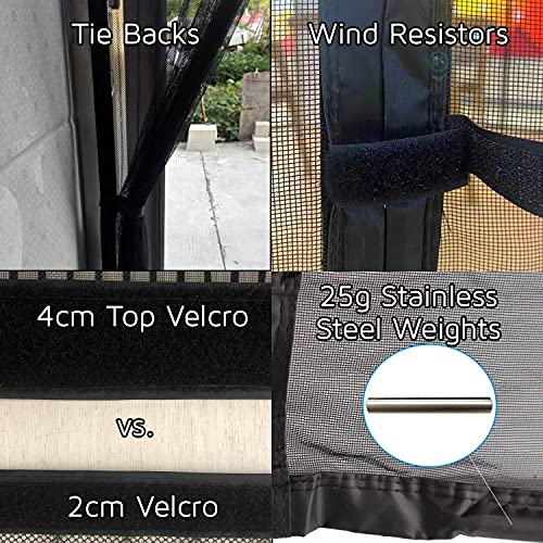 Fiberglass Mesh Door Screen SelfClosing Door Net Screen