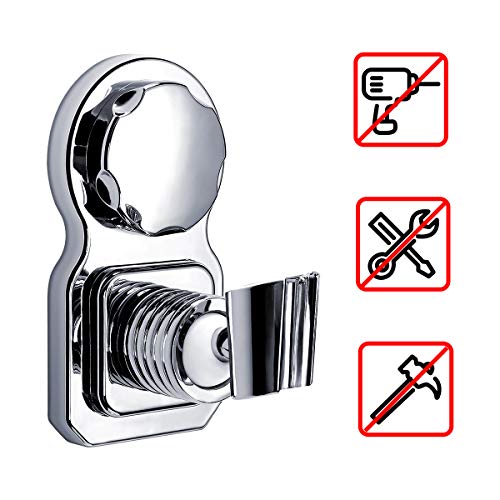 HOMEIDEAS Vacuum Suction Cup Hand held Shower Head Holder Bracket