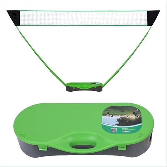 Pop Up Badminton Set [Full Set], Volleyball Tennis Badminton Net Stand