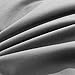 ROSECOSE Luxurious Medium Weight Goose Down Comforter King Size Duvet Insert All Seasons Hypo-allergenic 1200 Thread Count 750+ Fill Power 100% Cotton Shell Down Proof Tabs Gray (King, Gray)
