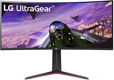 LG UltraGear 34GP63AP-B 34" QHD UltraWide Curved Gaming Monitor 160Hz 1ms HDR10