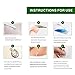 Silicone Scar Gel Away Strips Scar Remover Treatment Strips, Reusable Medical-Grade Silicone Gel Sheets Help to Remove The Old Scars, Acne Scar, Trauma, Burn Scar, hypertrophic Scars.