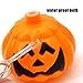 TONOS Pumpkin String Lights 40 LEDs 17 ft Halloween Jack-O-Lantern Pumpkin Lights for Halloween Party - Solar Powered No Battery Needed