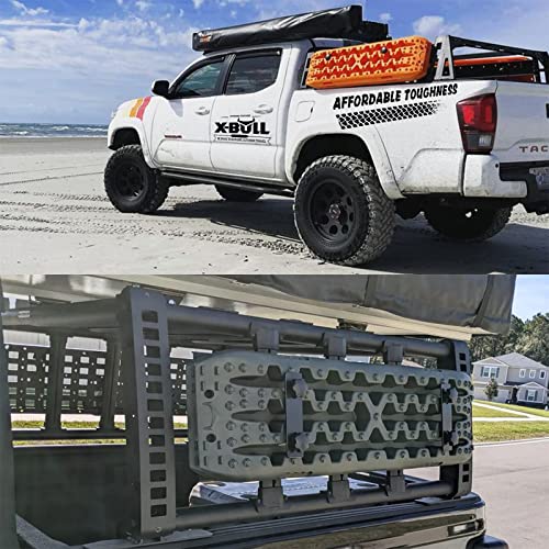 XBULL New Recovery Traction Tracks Sand Mud Snow Track Tire Ladder 4WD (Black,3gen) Pricepulse