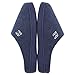 Men's and Women's Classic Memory Foam Plush House Slippers, Autumn Winter Breathable Indoor/Outdoor Shoes 38-39 (US Women's 7-8), Navy Blue